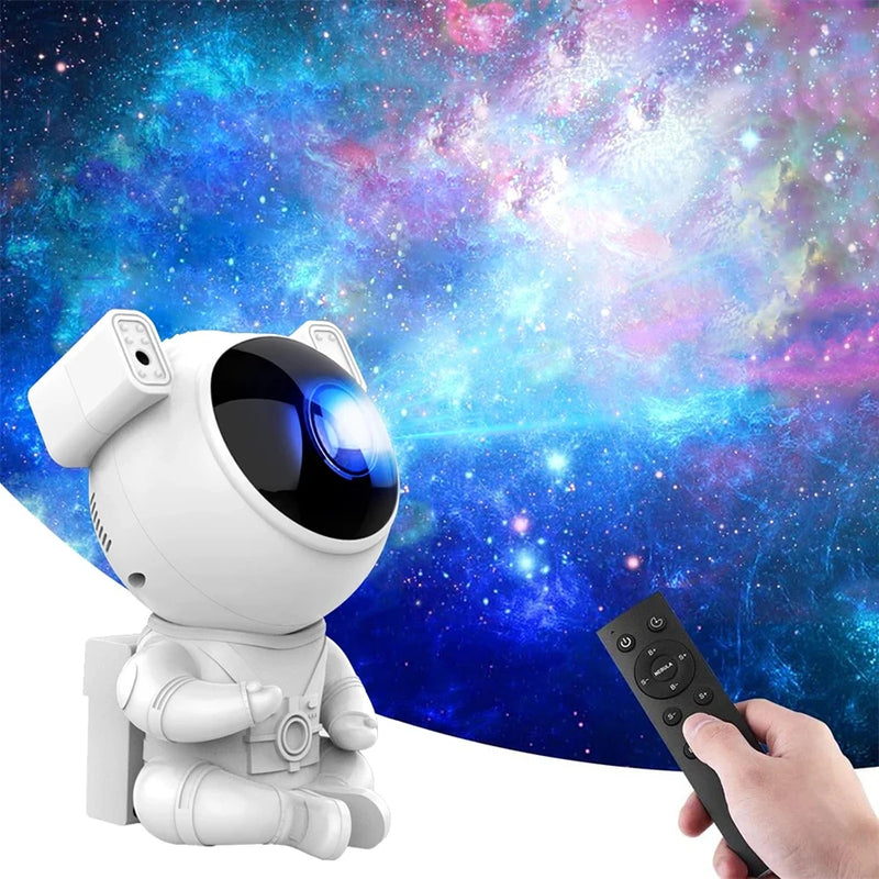 Astronauta Projetor Galaxy com Controle Remoto - UltraMaxx™